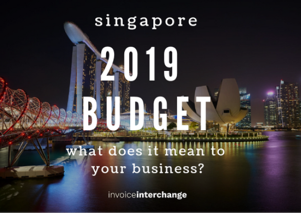 text: singapore 2019 budget what does it mean to your business - infront of singapore city